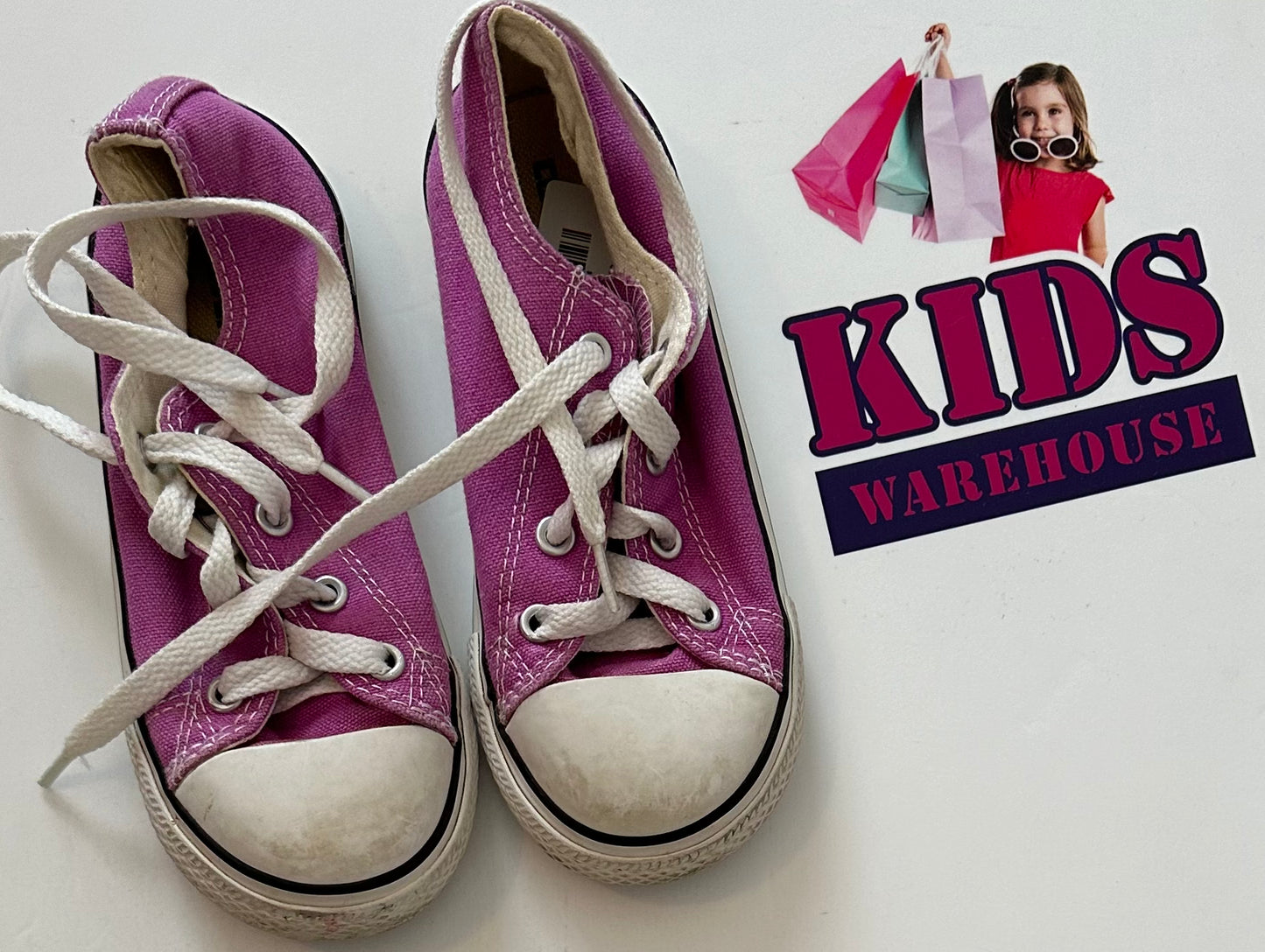 Purple converse size 10 sales