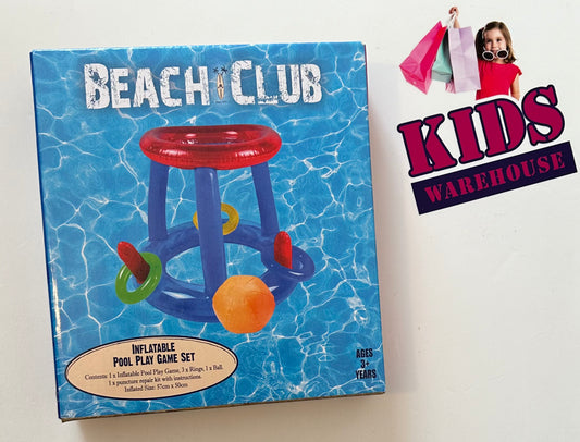 New Beach Club Inflatable Pool Play Game Set