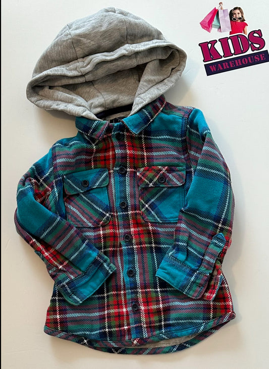 Next Flannel With Hood Size 1