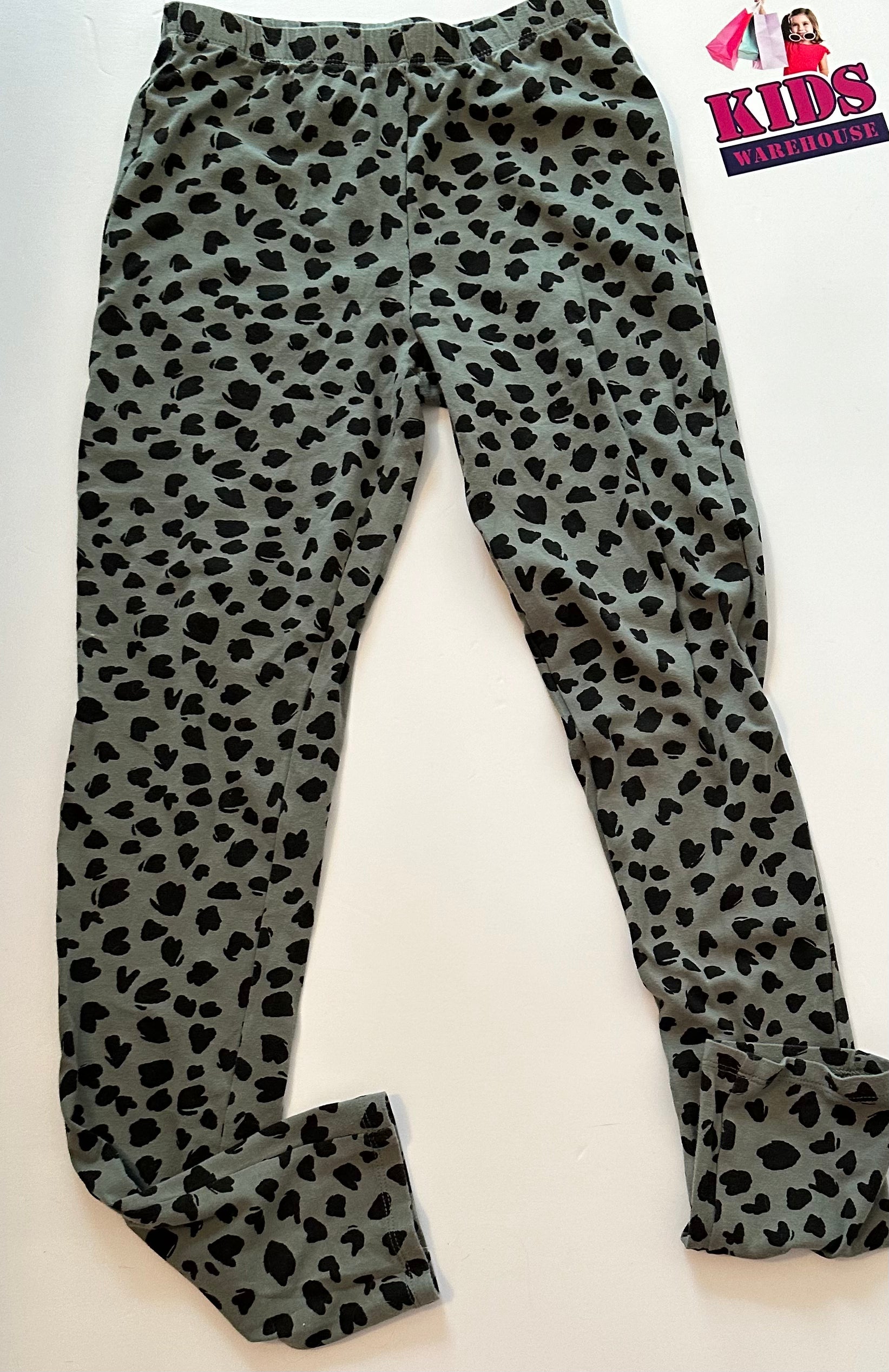 Decjuba Kids Green Leopard Print Size L (14-16) – Kids Warehouse AU