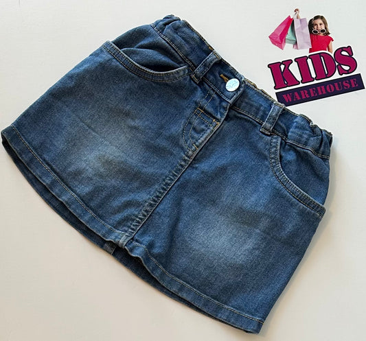 Stretch Denim Skirt Size 4