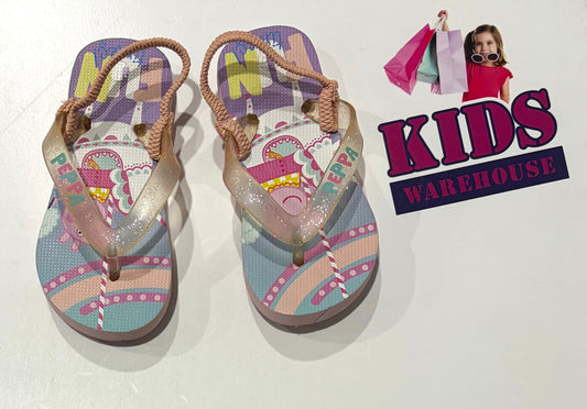 Peppa Pig Thongs Size 8 (Child)