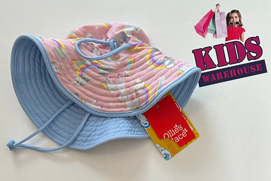 New Ollie’s Place Pink Unicorn Swim Hat Size 0-6 months