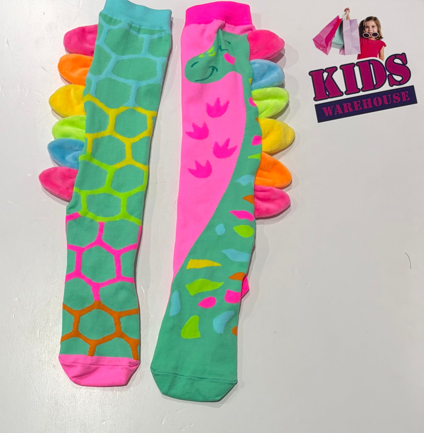 Madmia Roar Multicoloured Dinosaur Socks
