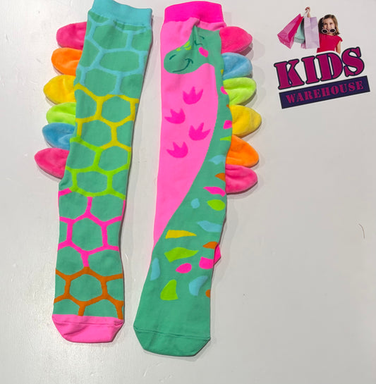 Madmia Roar Multicoloured Dinosaur Socks