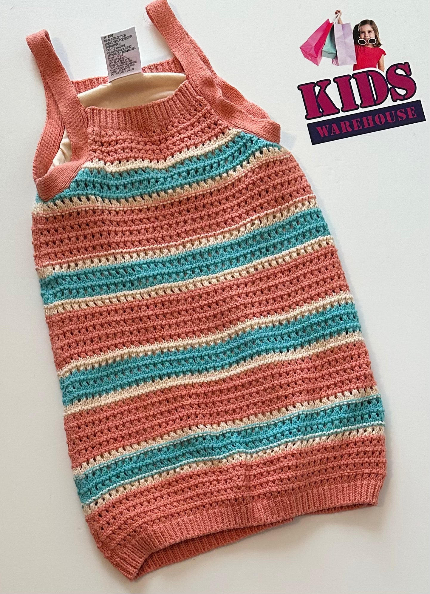 Mini Mango Knit Dress Size 3