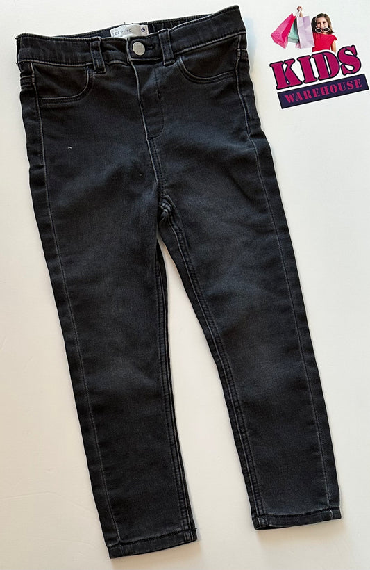 Target Grey Stretch Denim Pants Size 4