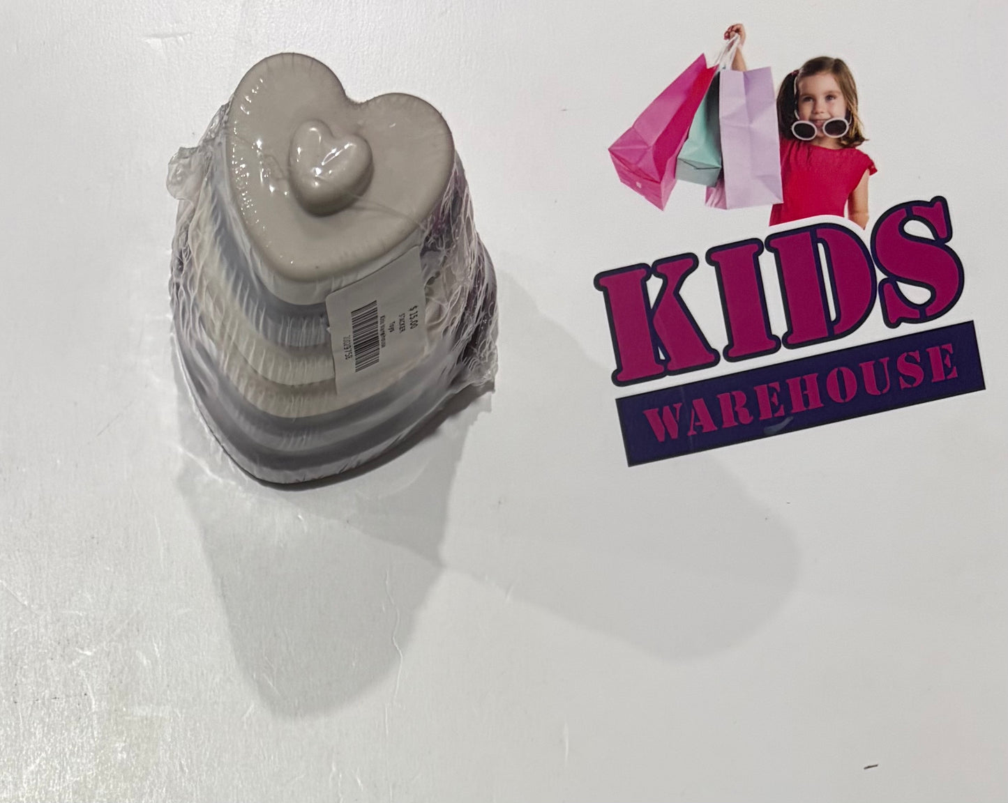 Silcone Heart Stacker Puzzle