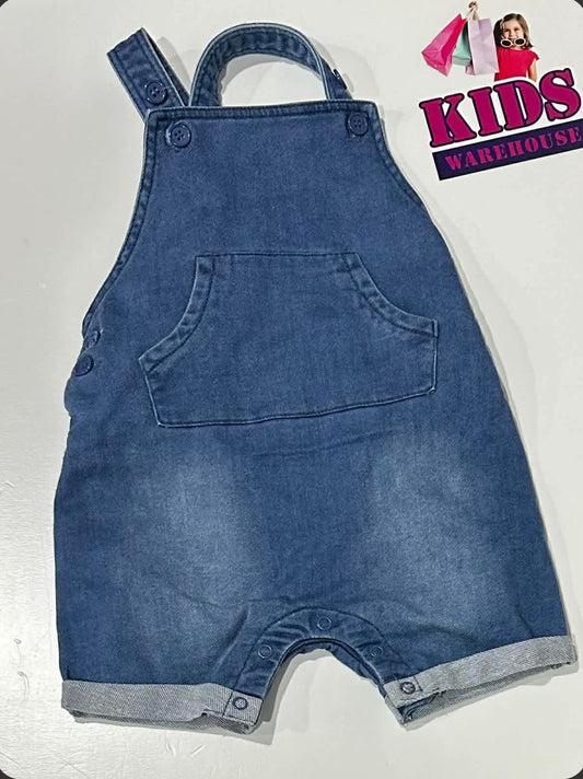 Teeny Weeny Blue Denim Overalls Size 0