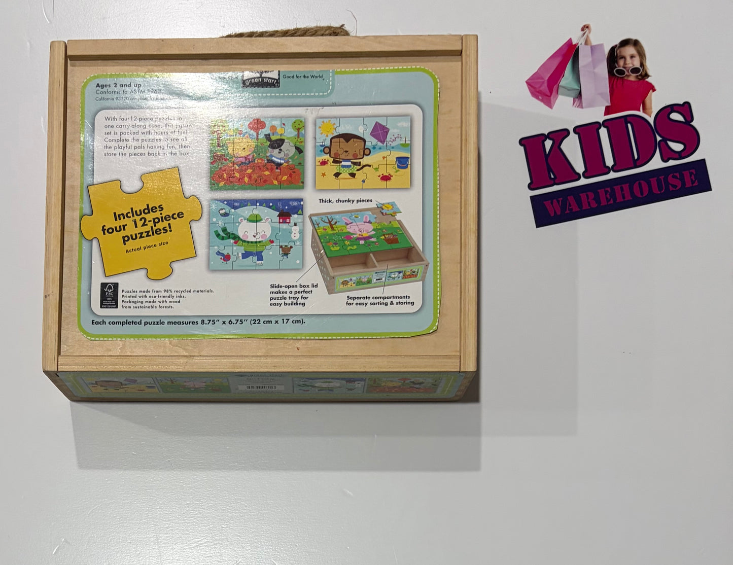 Green Start 4 12-Piece Puzzles