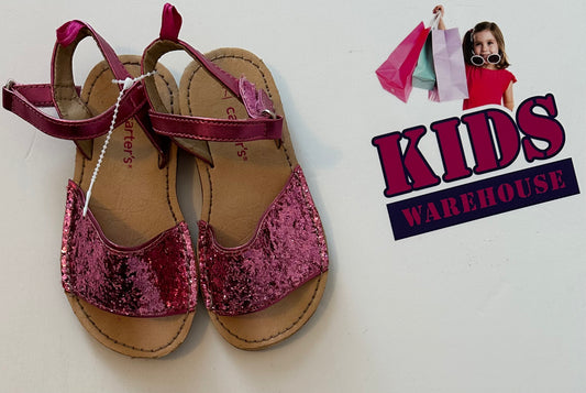 Carter’s Pink Glitter Sandals Size 7 (Child)