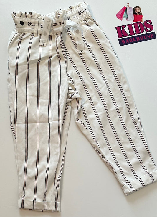 River Island Mini Stripe Pants Size 2-3