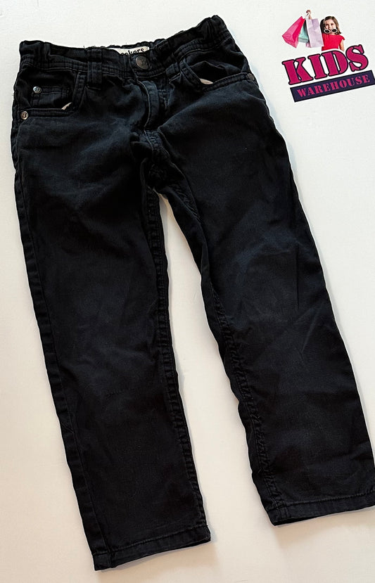 Breakers Black Denim Pants Size 4