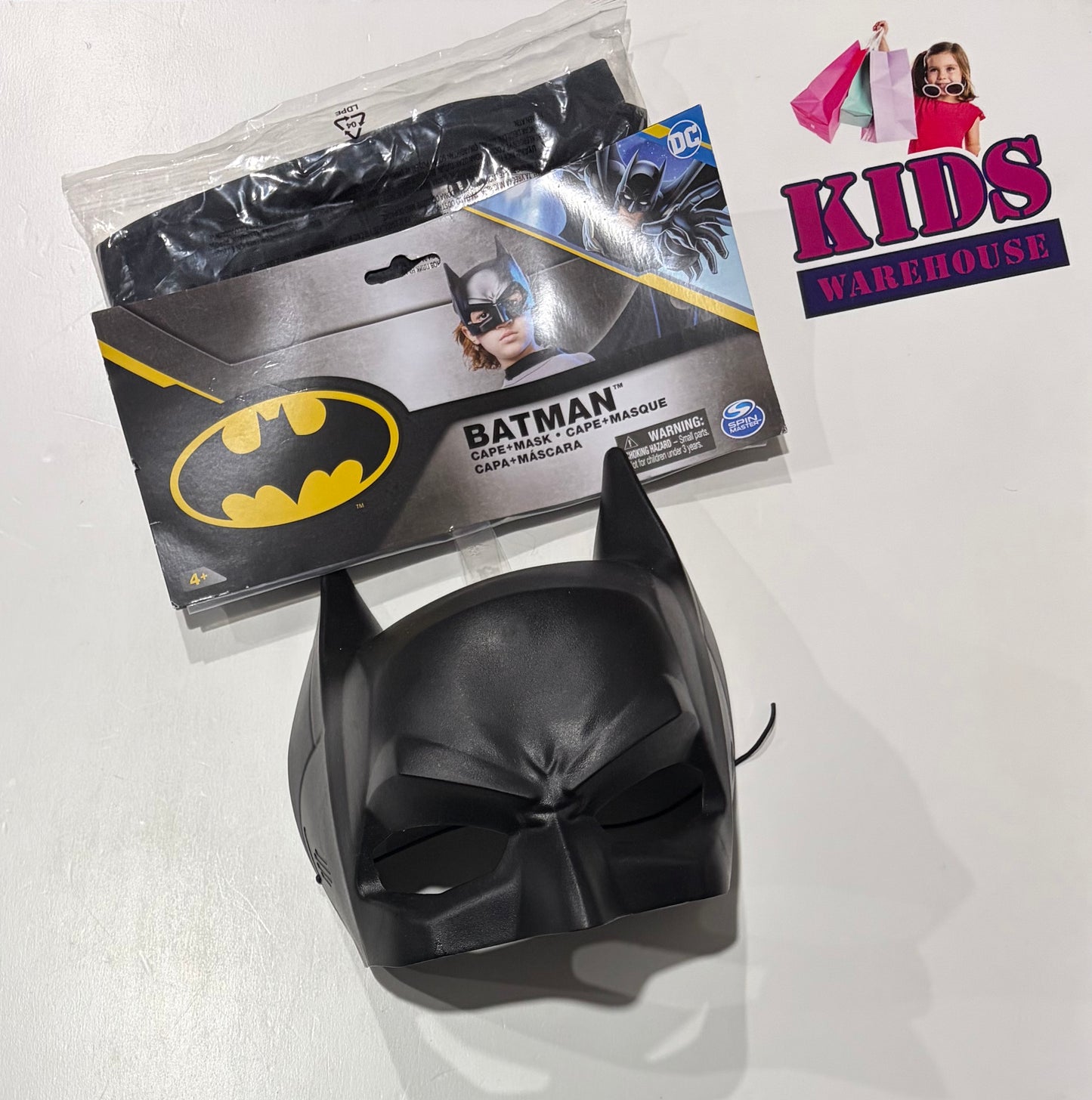 Not Used DC Batman Cape & Mask Set