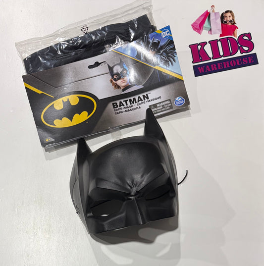 Not Used DC Batman Cape & Mask Set
