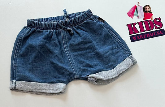 Bonds Soft Denim Shorts Size 00