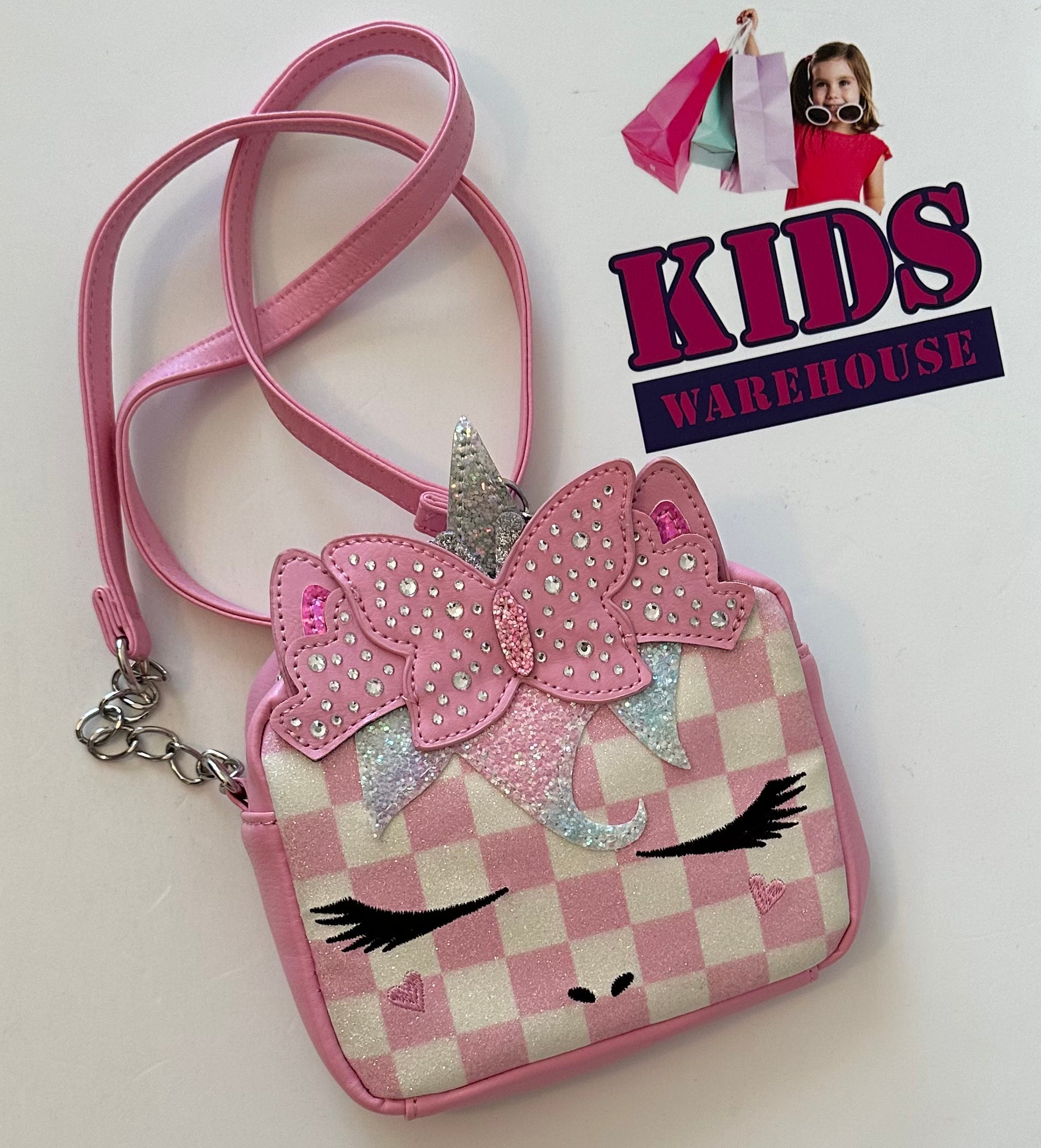 Miss Gwen’s Pink Unicorn Glitter Bag – Kids Warehouse AU