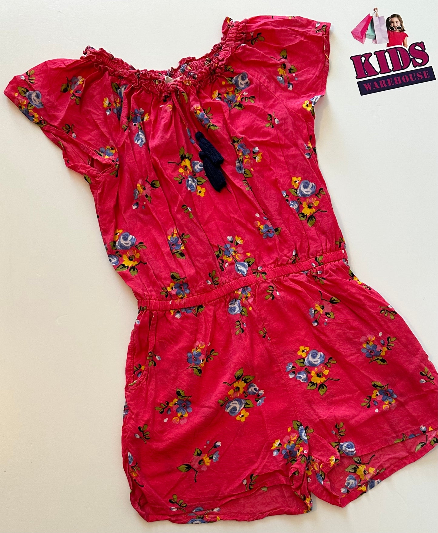 Milkshake Flower Print Jumpsuit Size 8