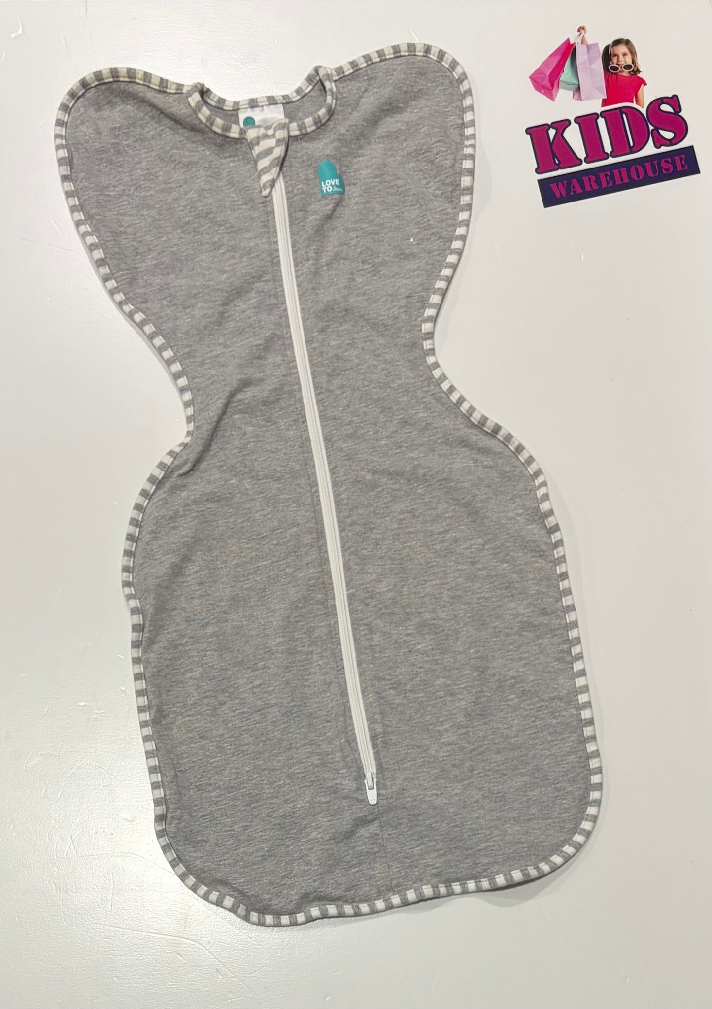 Love To Dream Swaddle Up Original Grey Size Small (3.5-6kg) TOG 1