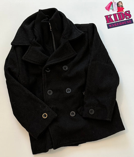 Ollie’s Place Black Duffle Coat Size 5