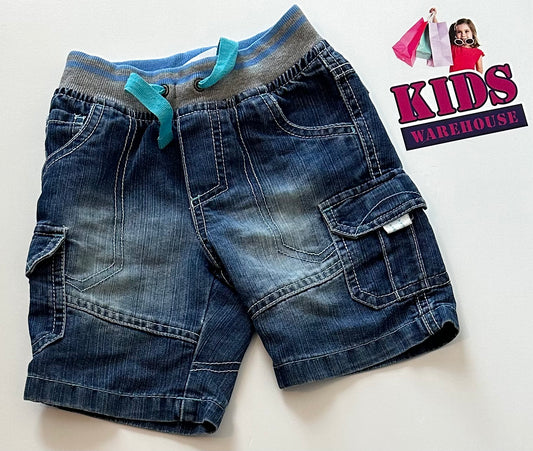 Mothercare Denim Shorts Size 1