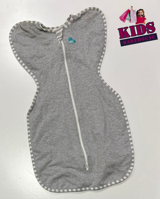 Love To Dream Swaddle Up Original Grey Size Small (3.5-6kg) TOG 1