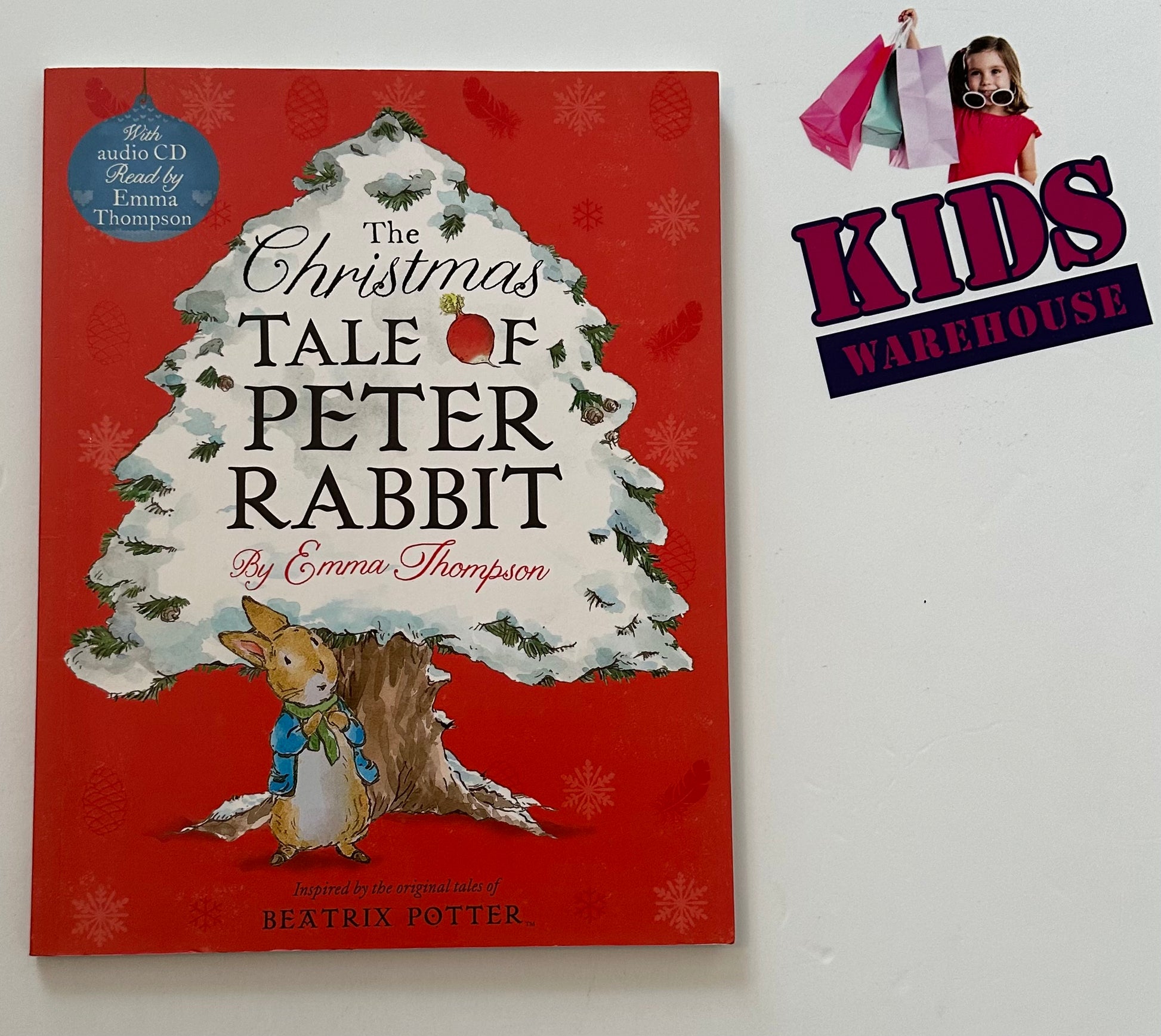 The Christmas Tale of Peter Rabbit (with CD) Emma Thompson Kids Warehouse AU
