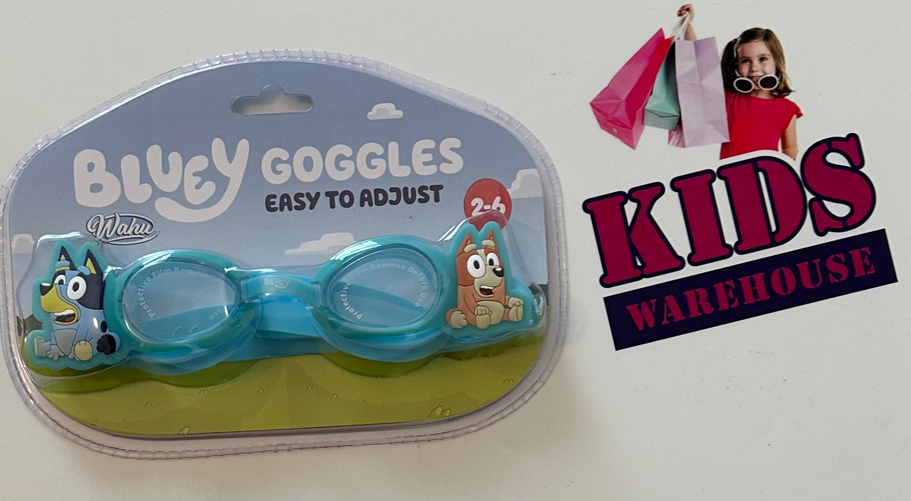 New Bluey Goggles Size 2-6years – Kids Warehouse AU