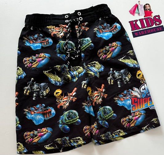 Skylanders Black Shorts Size 7