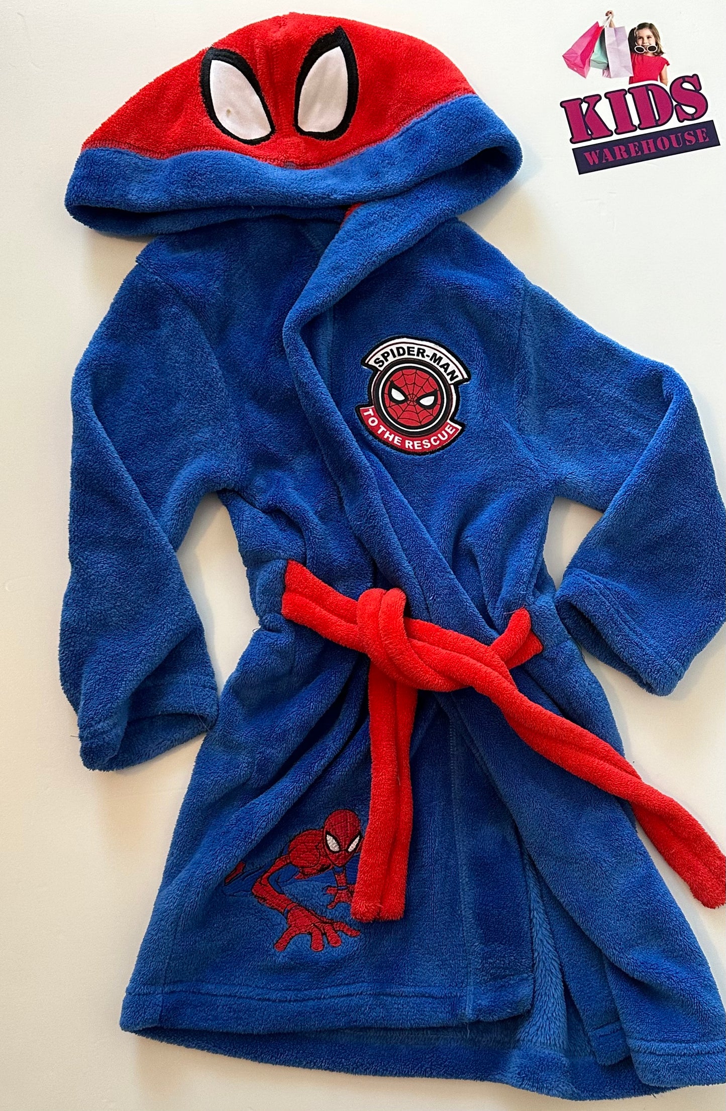 Kids marvel dressing clearance gown