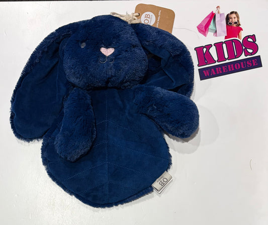 Not Used O-B Designs Blue Bunny Plush Comforter