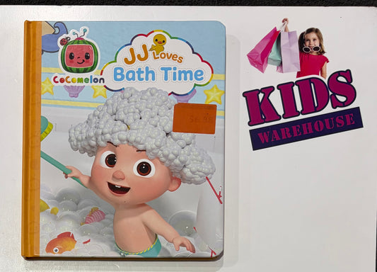 Cocomelon JJ Loves Bath Time (Board Book)