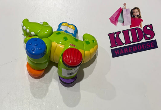 Fisher Price Amazing Animals Press And Go Crocodile Toy