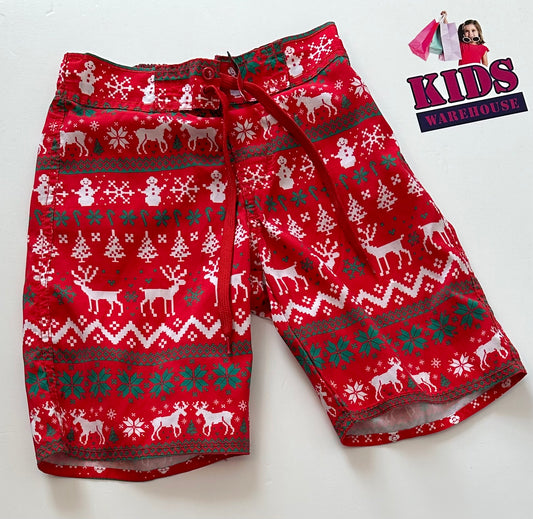 Christmas Shorts Size 7