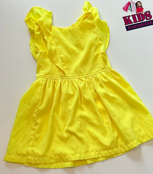 H&M Yellow Dress Size 3