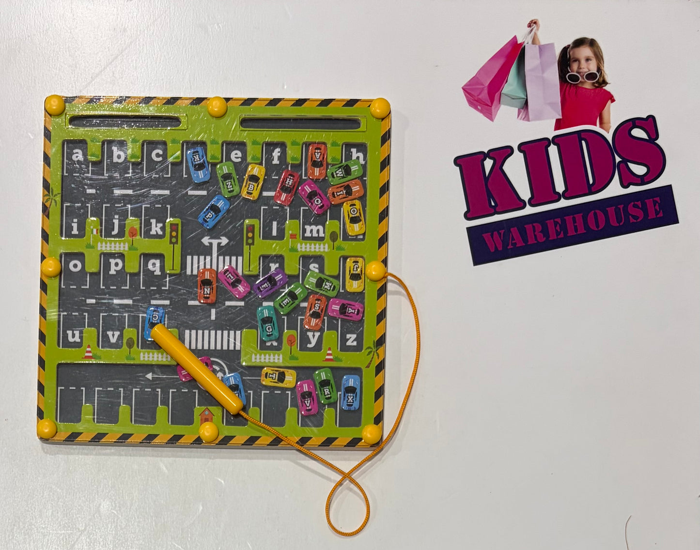 Magnetic Alphabet Maze Puzzle