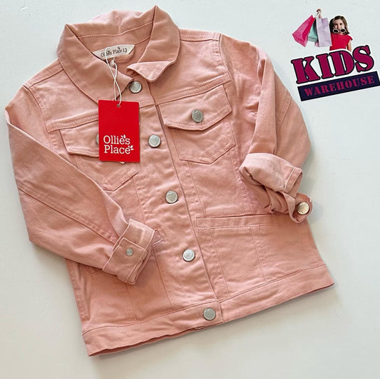 New Ollies Place Pink Jacket Size 3