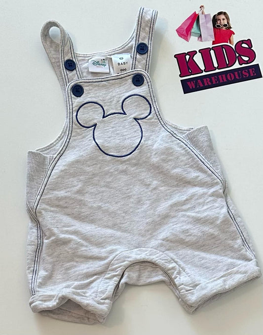 Disney Target White Overalls Size 000