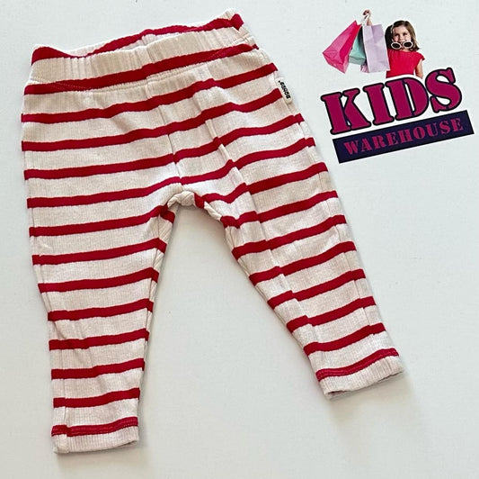 Bonds White & Red Pants Size 000