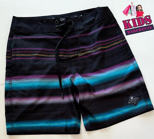 Skylark Trademark Black & Purple Shorts Size 12