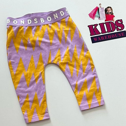 Bonds Purple & Yellow Pants Size 000