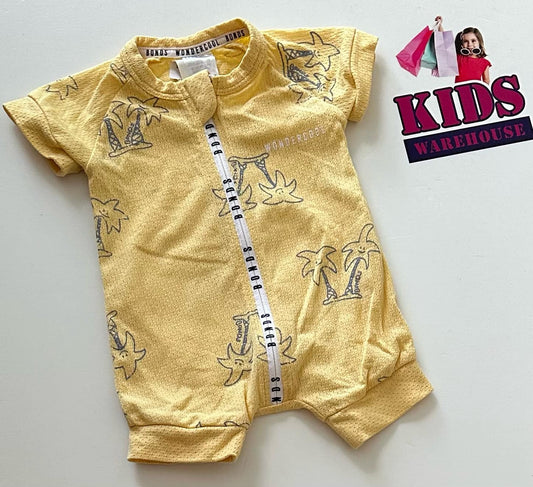 Bonds Yellow Bodysuit Size 0000