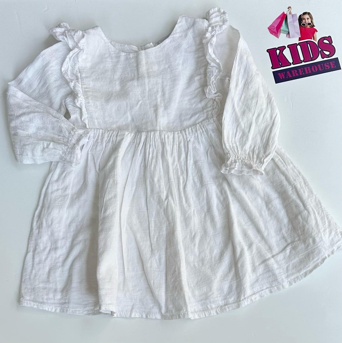 Target Baby White Dress Size 1