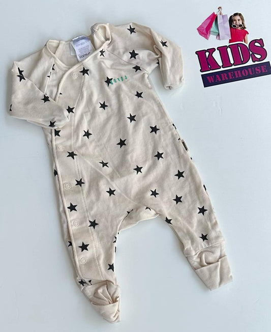 Premmie Bonds White Cozysuit Size 00000