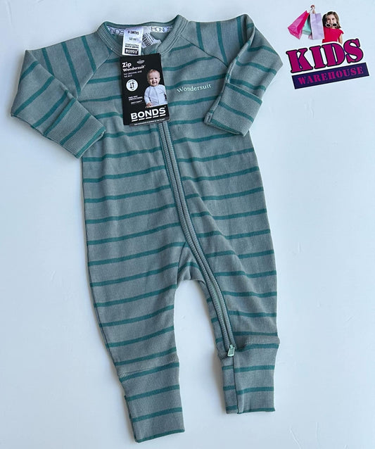 New Bonds Green Wondersuit Size 000