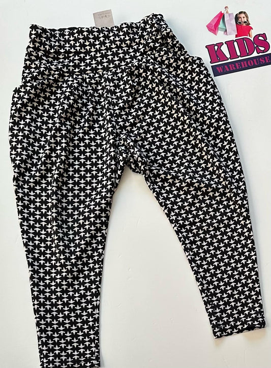 J’magie White & Black Pants Size 5