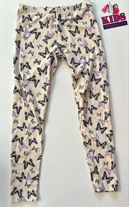 Target White Pants With Butterfly Pattern Size 14