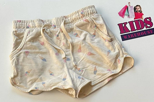 Target White Ice-cream Shorts Size 4