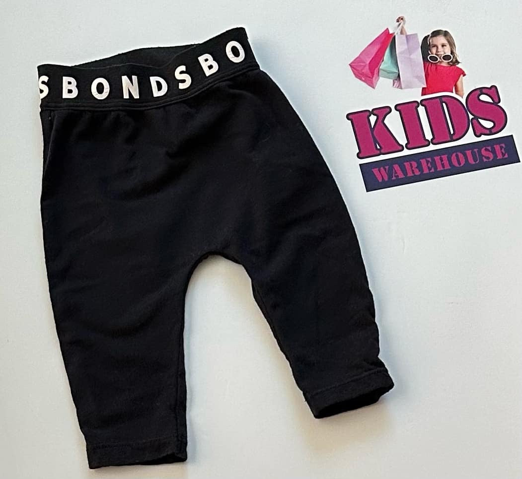 Bonds Black Pants Size 0000