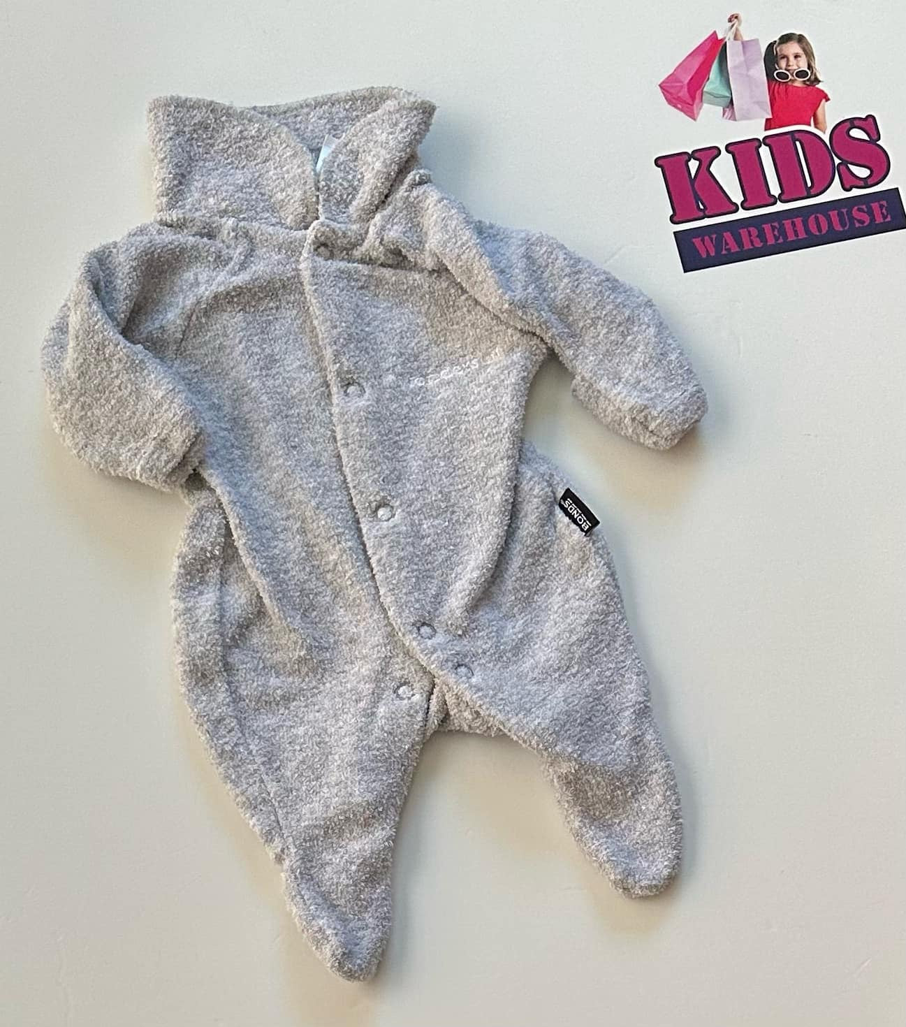 Premmie Bonds Grey Wondersuit Size 00000